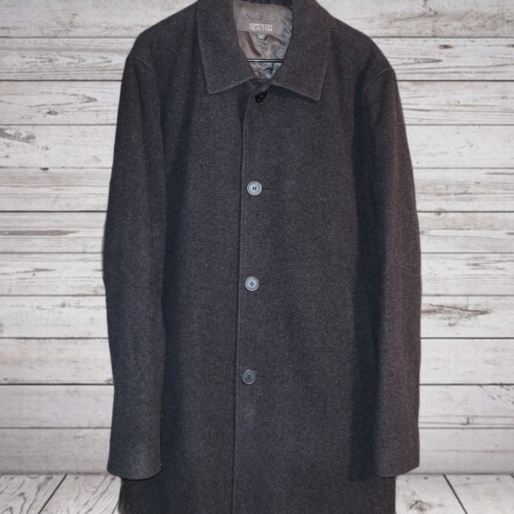 Kenneth Cole Men's Single Breast Twill Jacket  Size XL